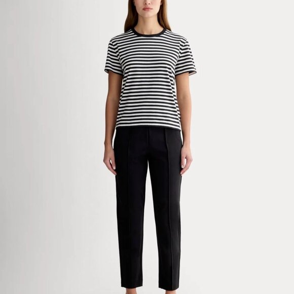 NWT Everlane Dream Pant Black Size S | High Rise Tapered Pull-On Trouser - Picture 11 of 14
